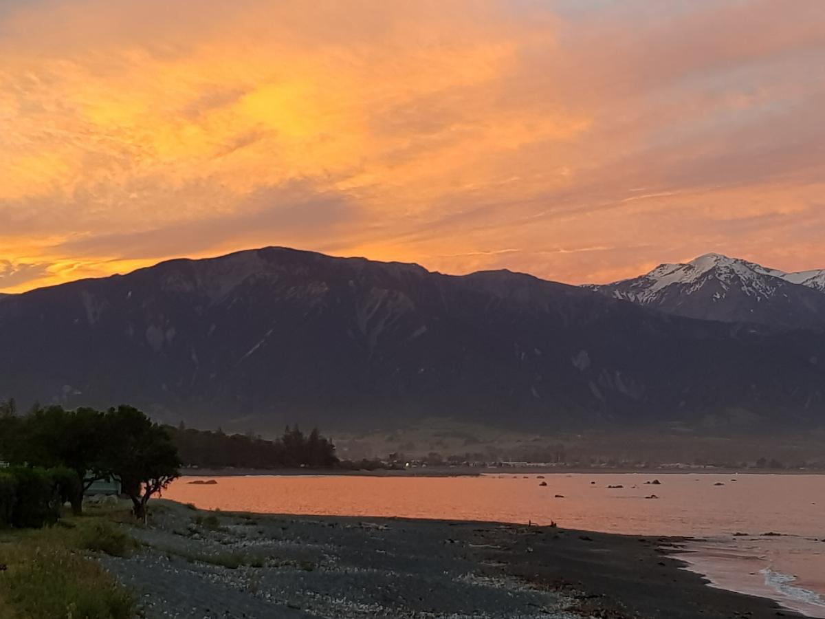 The Anchor Inn Beachfront Motel Kaikoura Exteriör bild