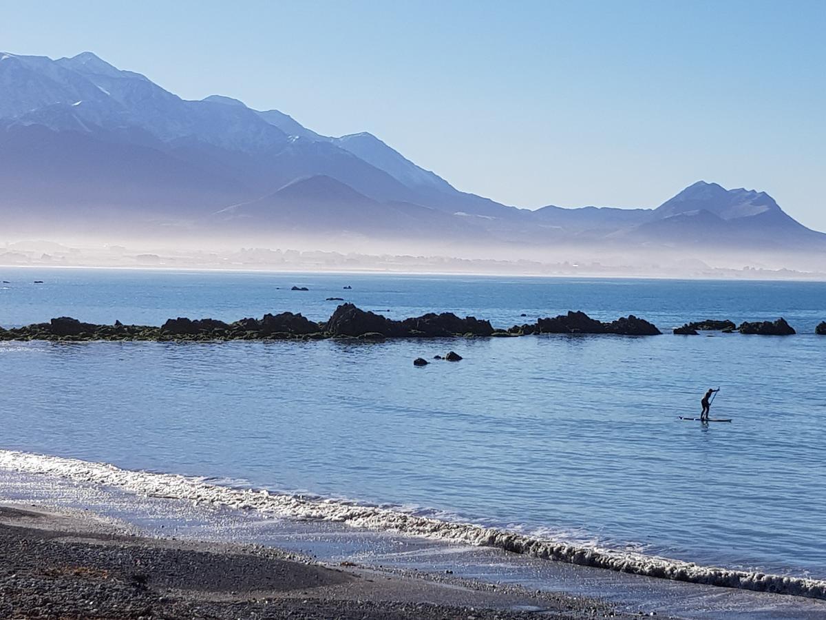 The Anchor Inn Beachfront Motel Kaikoura Exteriör bild